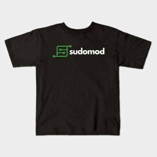 sudomod logo Kids T-Shirt